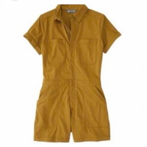 Title nine Pants - Title Nine Rosie Utility Short Sleeve Romper - S